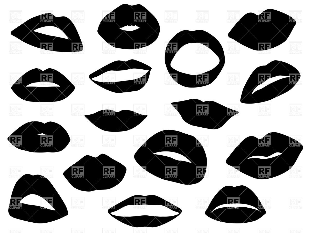 1200x900 Lips Silhouettes
