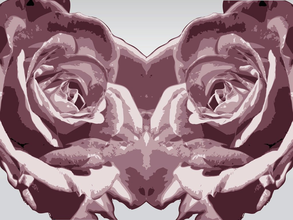 1024x769 Roses Vector Trace Vector Art Amp Graphics