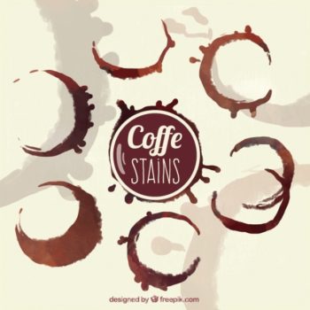 350x350 Coffee Trace Design Free Download