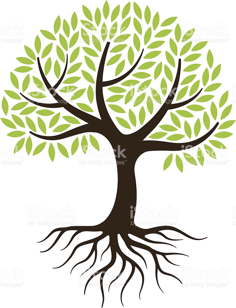785x1024 Free Black And White Clipart Tree With Roots Amp Free Black And