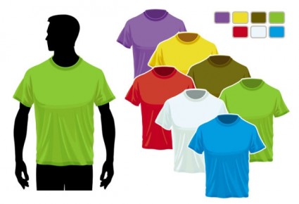 425x290 Tshirt Template 02 Vector Free Vectors Ui Download