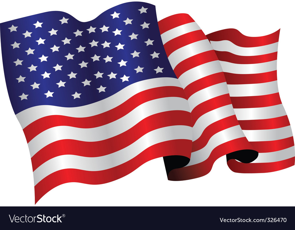 1000x780 Us Flag Pic American Flag Royalty Free Vector Image Vectorstock