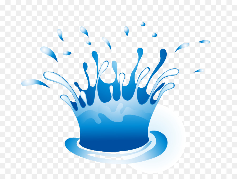 900x680 Drop Water Splash Clip Art