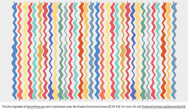 600x347 Wavy Lines Free Vector Download (10,230 Free Vector) For