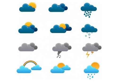 500x347 Weather Icons 25 Free Sets Of Vector And Png Files To Download