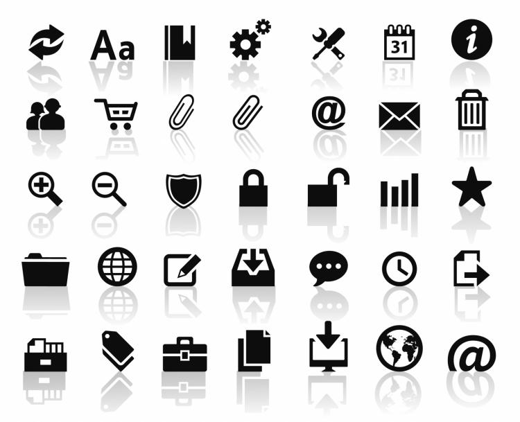 750x609 Web Icons Free Vector 4vector