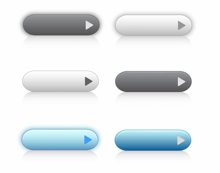 750x590 Web 2.0 Buttons Free Vector 4vector