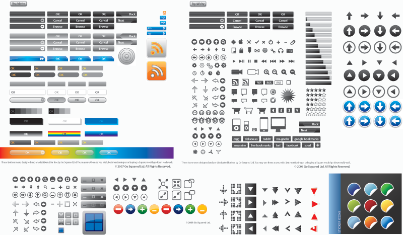 800x467 9 Free Vector Web Buttons Images