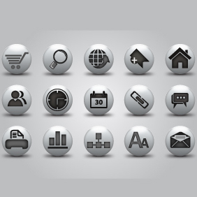 282x282 Button Web Icon With Arrows Free Vector Download 130936 Cannypic