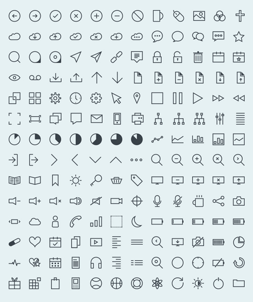 500x596 Web Icons Free Vector Free Psd Icons 26 Vector Icon Sets Icons