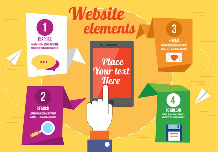 700x490 Vector Website Elements