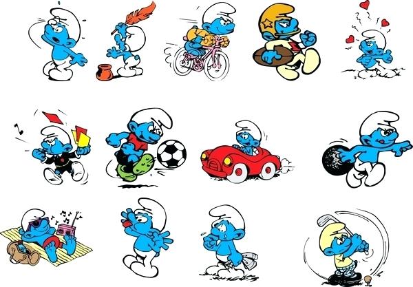 600x417 Smurfs Clip Art Smurfs Smurfs Free Vector Download Free Vector For