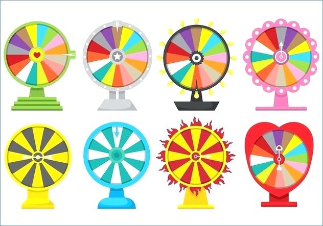 632x443 Spin The Wheel Online Template Spinning Icon Vectors Free Vector