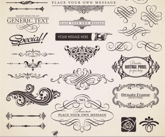 336x280 Vintage Embellishment Vector Free Stock Vector Art