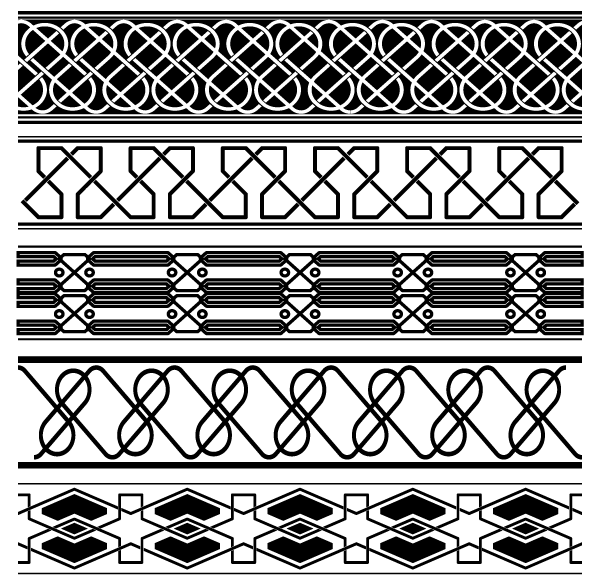 600x584 Free Vintage Ancient Border Vector Graphics 123freevectors
