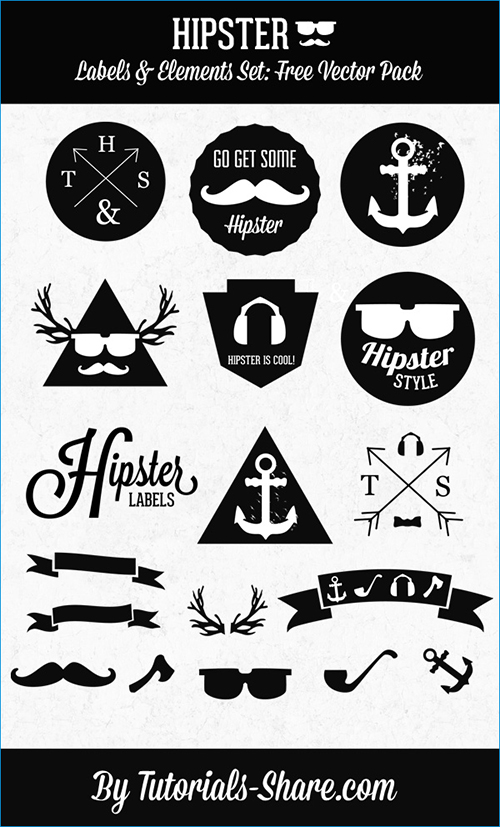 500x827 Free Vintage Vectors And Graphics That Perfectly Match Your