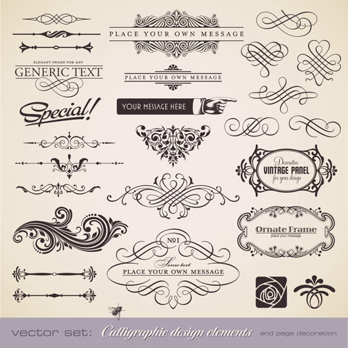 500x500 Ornate Design Elements Vector Vector Graphics Blog