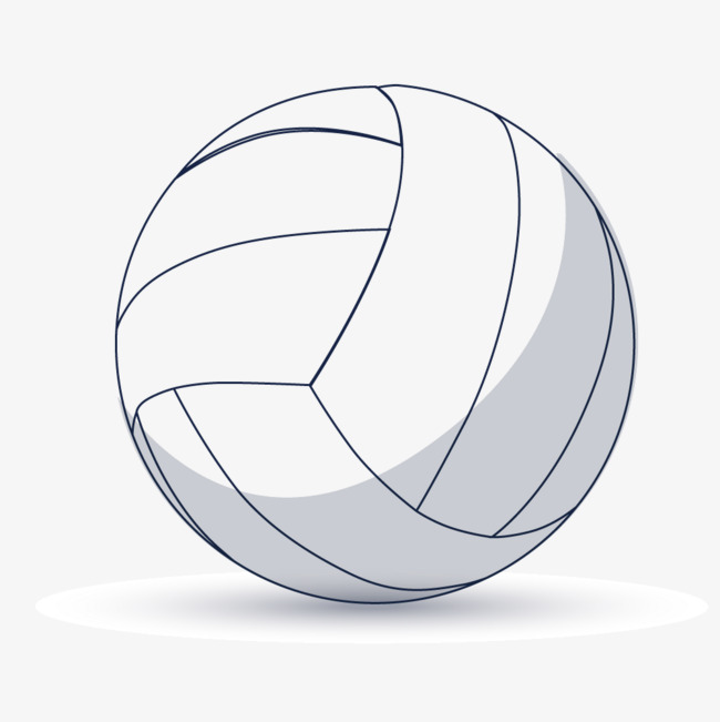 650x651 Vector Volleyball White, Volleyball Clipart, Volleyball, Vector