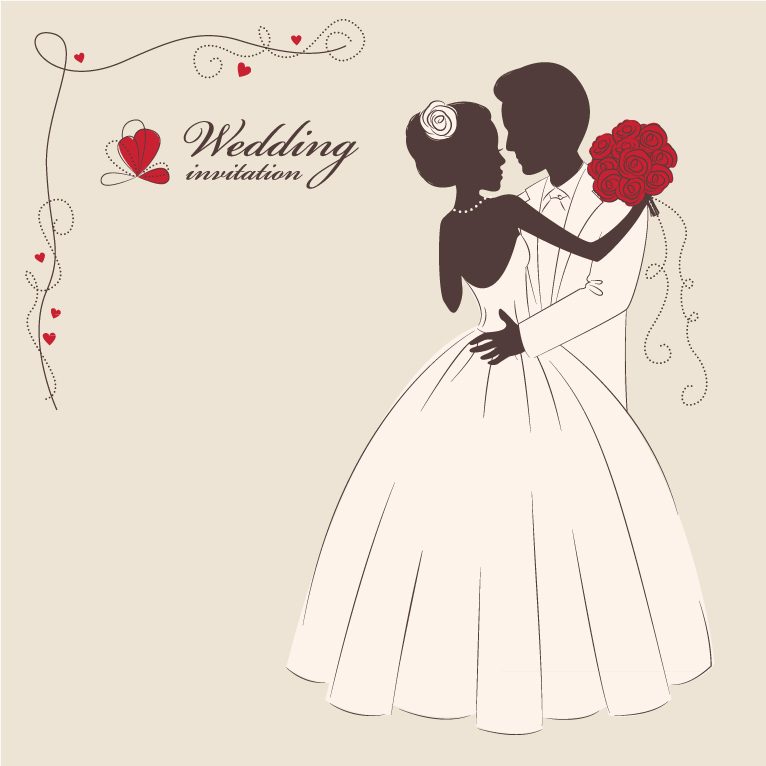 766x766 Wedding Invitation 2 Free Vector Graphic Download