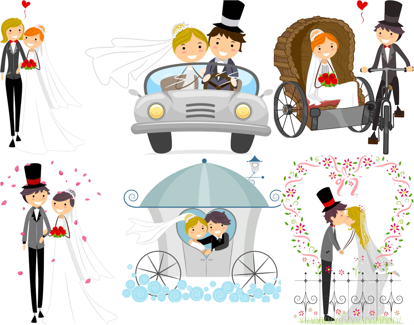1400x1100 Wedding Vector Clipart Free Download Cdr
