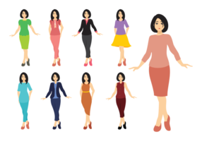 286x200 Woman Free Vector Art
