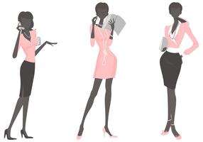 286x200 Business Woman Free Vector Art