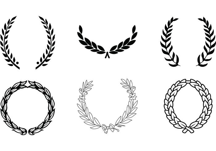 700x490 Vector Wreaths