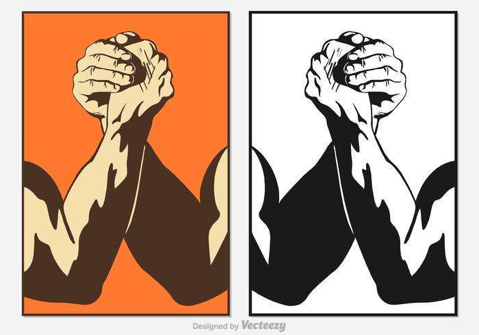 700x490 Free Arm Wrestling Vector