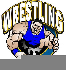 282x300 Clipart Free Wrestling Free Images