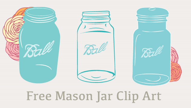 630x357 Free Mason Jar Clip Art Vectors