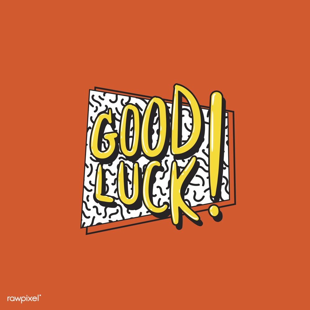 1000x1000 Good Luck Free Vector By F R E E V E C T O R S