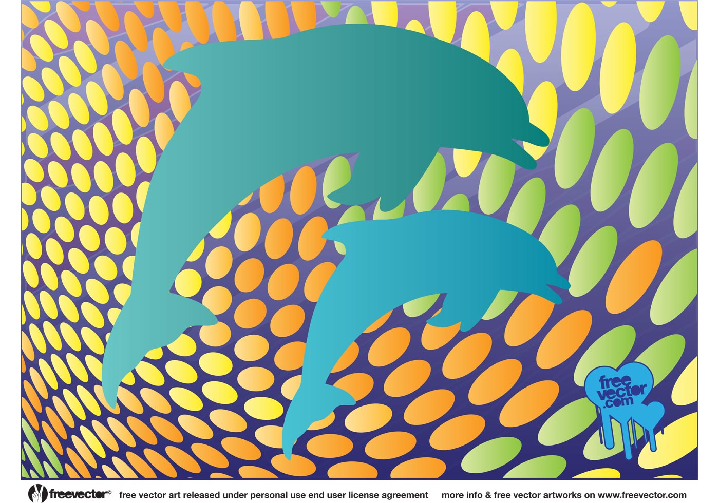 1400x980 Dolphin Free Vector Art