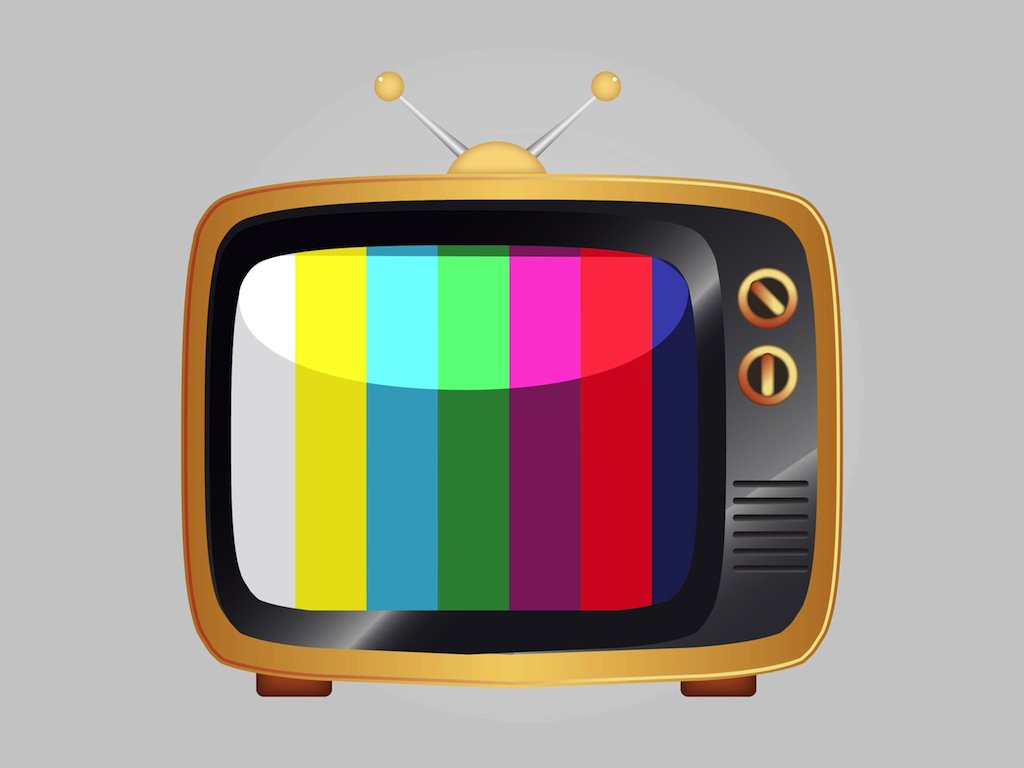 1024x768 Old Tv Icon Vector Art Amp Graphics