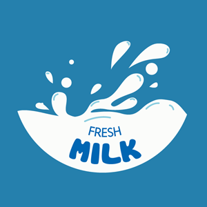 300x300 Fresh Milk Company Logo Vector (.ai) Free Download