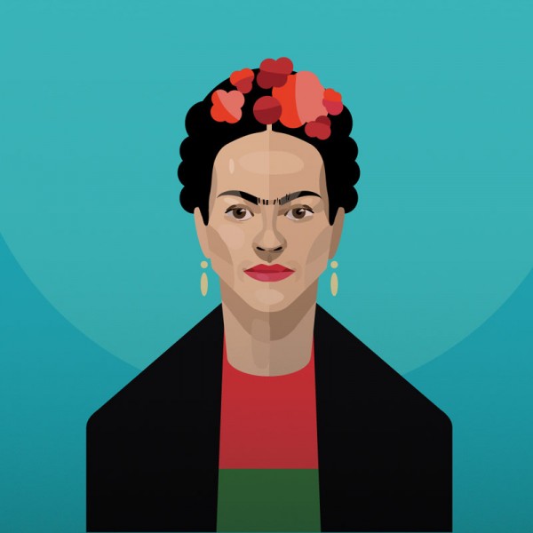 600x600 Celebrities Vector Portraits By Irina Kruglova