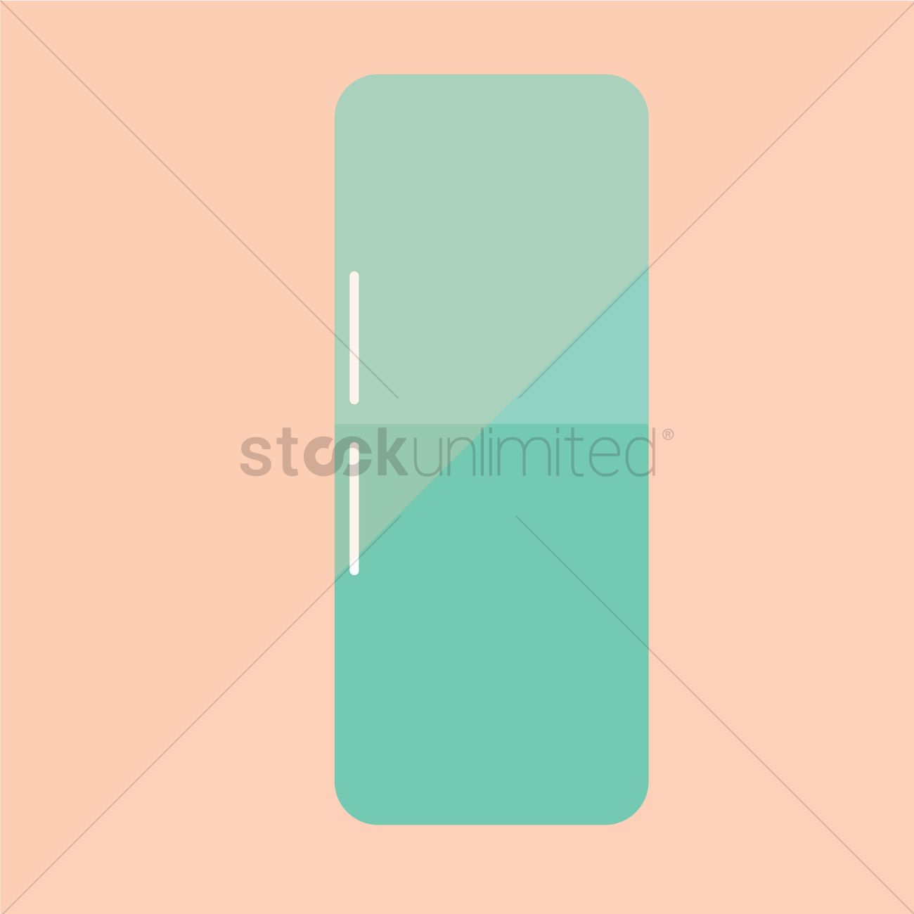 1300x1300 Fridge Vector Image