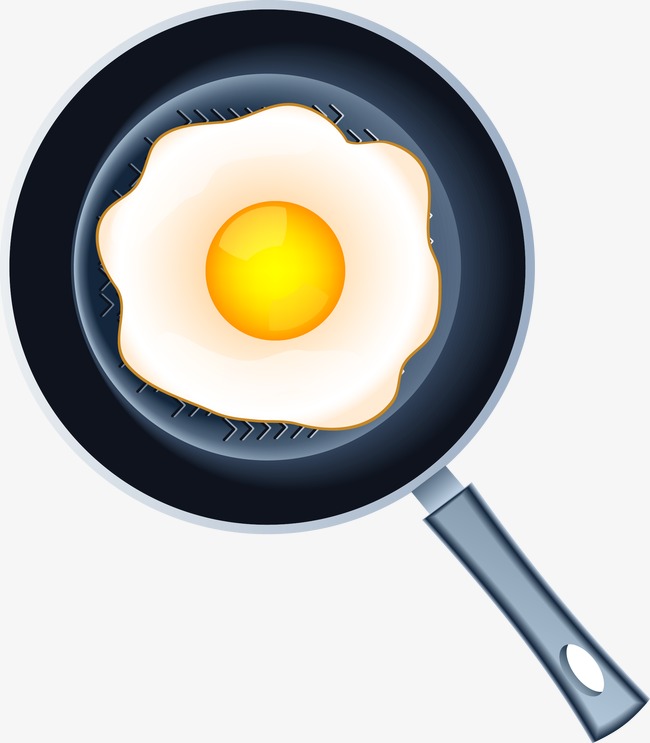 650x743 Vector Fried Egg, Fried Eggs, Vector, Pot Png And Vector For Free