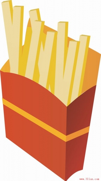 335x600 Fries Vector Free Vector In Adobe Illustrator Ai ( .ai ) Vector
