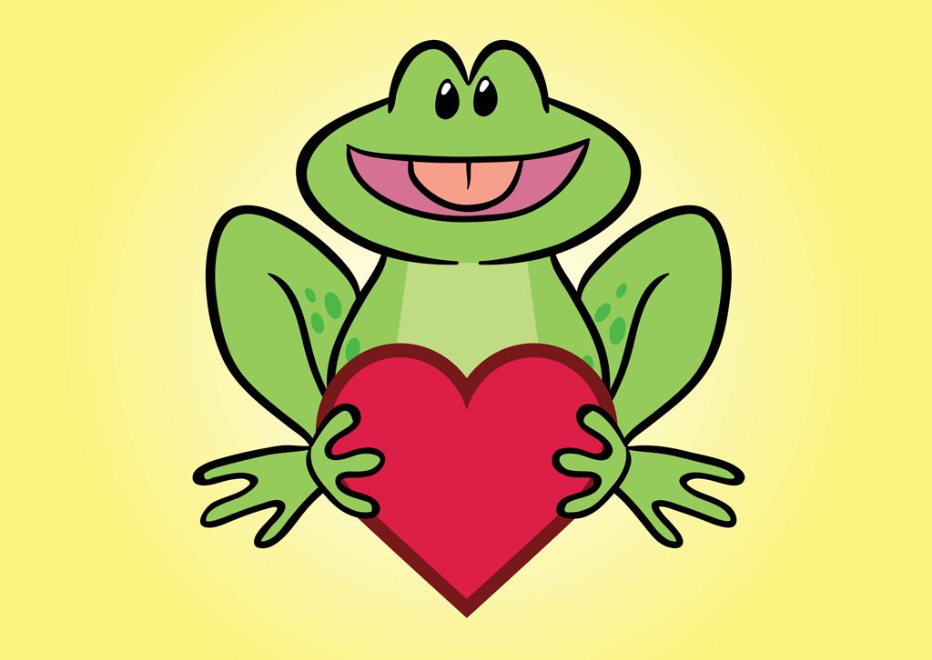 1024x726 Frog Comic Character Vector Art Amp Graphics