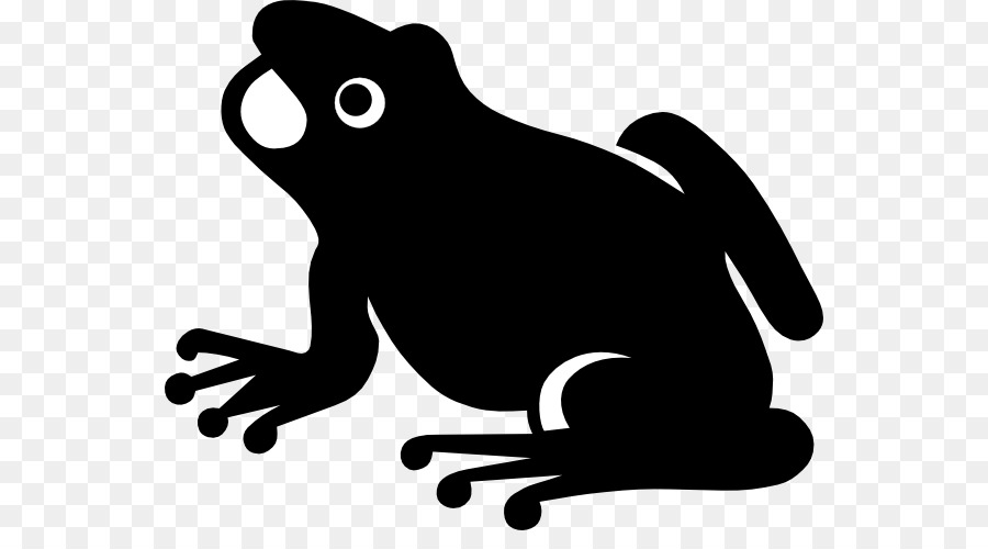 900x500 Frog Silhouette Clip Art