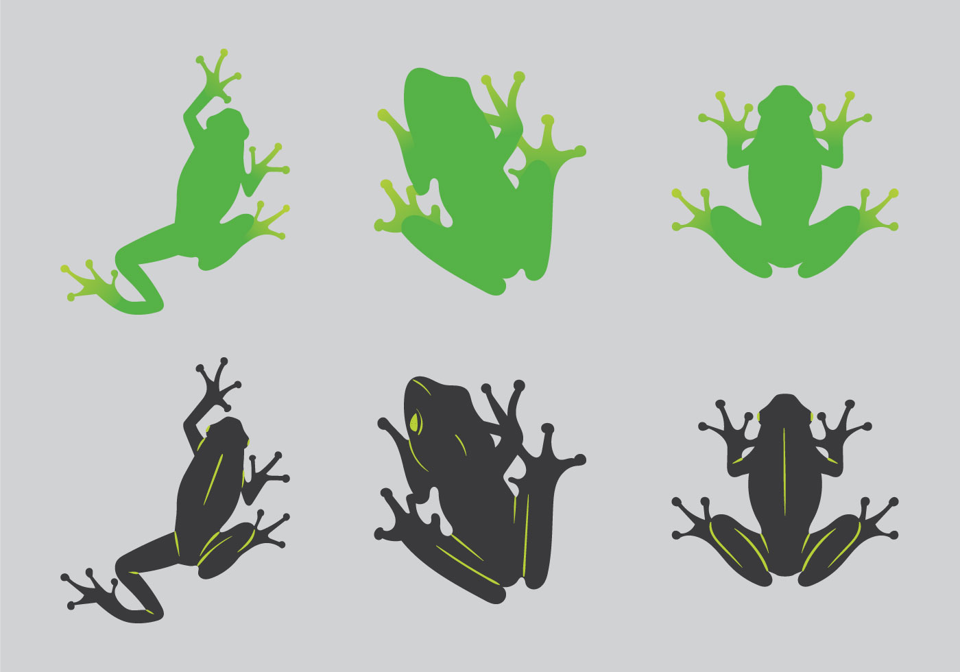 1400x980 Frog Free Vector