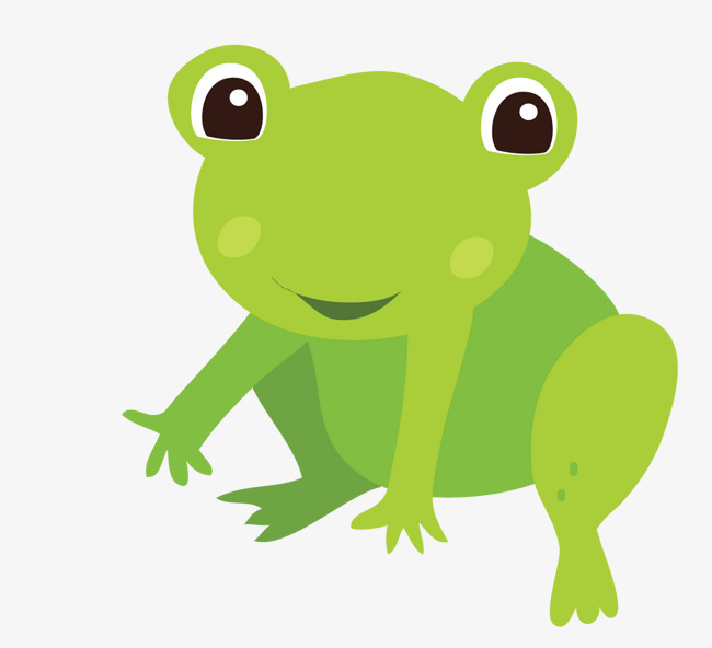 650x592 Frog Vector Material, Vector Material, Frog, Green Png And Vector