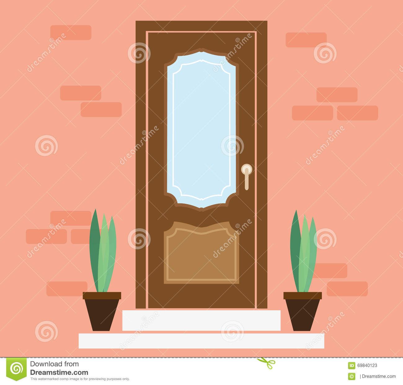 1300x1243 Afbeeldingsresultaat Voor Front Door Vector Inspiration Style