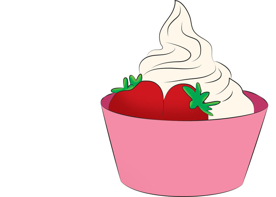 898x640 Yogurt Clipart Vector