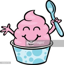 260x266 Download Vector Graphics Clipart Frozen Yogurt Milk