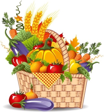 342x368 Fruit Basket Free Vector Download (2,555 Free Vector) For