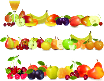 340x266 Realistic Fruit Vector Illustration Set 03 Free Download