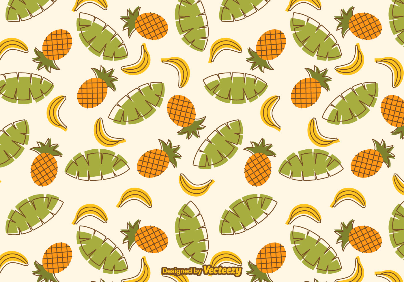 1400x980 Tropical Fruit Free Vector Art