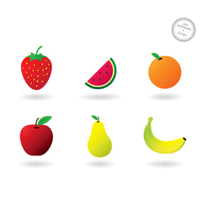 300x300 6 Free Fruity Vector Icons Ian Barnard