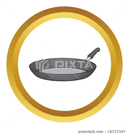 450x468 Frying Pan Vector Icon